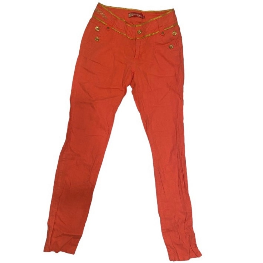 (SOLD) Coral Apple Bottoms Set - Picture 5 of 8
